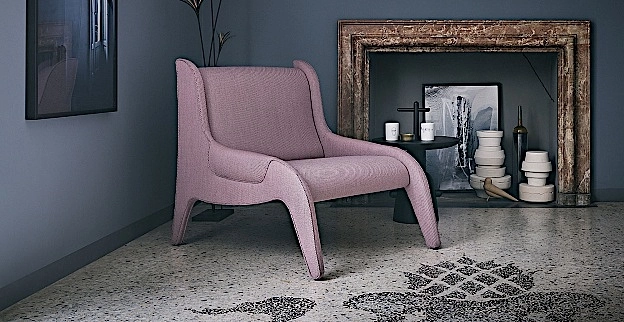 Кресло Cassina 721 Antropus в интерьере