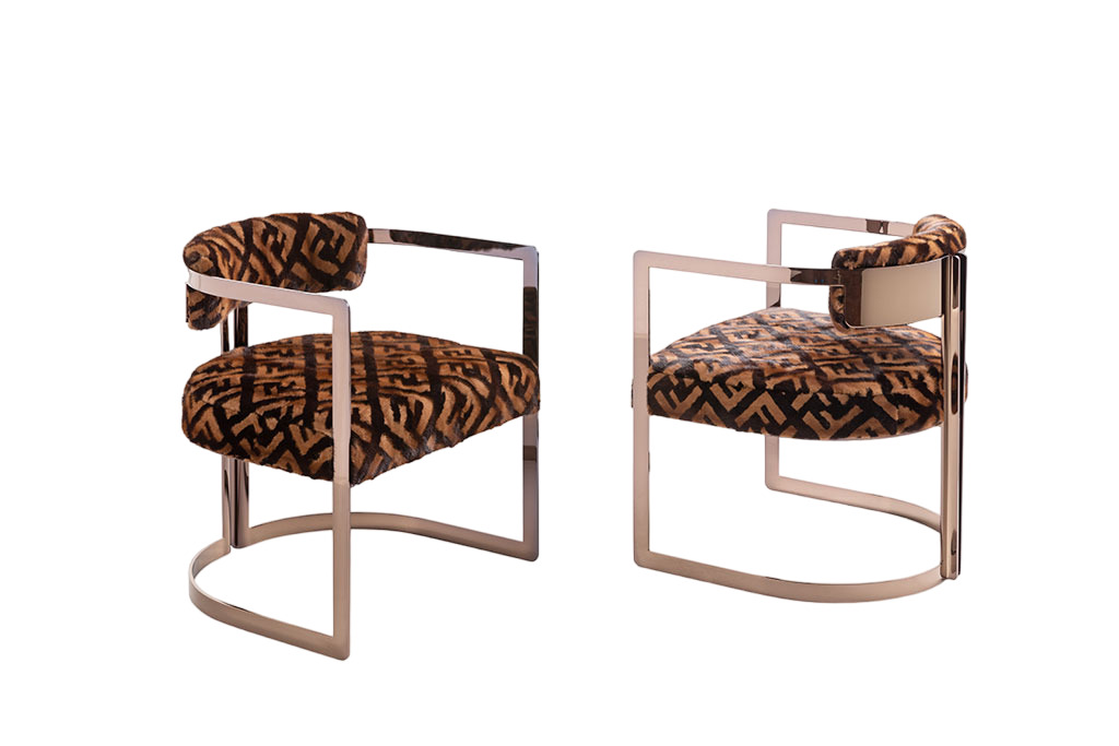 Кресло Fendi Brigitte Fur в интерьере