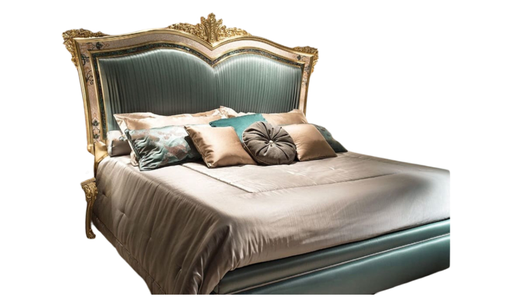 Кровать Caspani Tino Sea Shell Turquoise