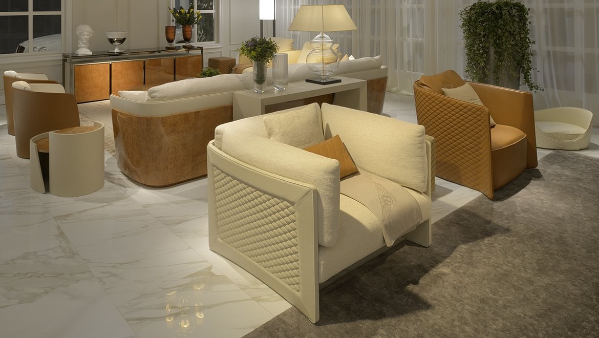 Кресло Bentley Kensington в интерьере