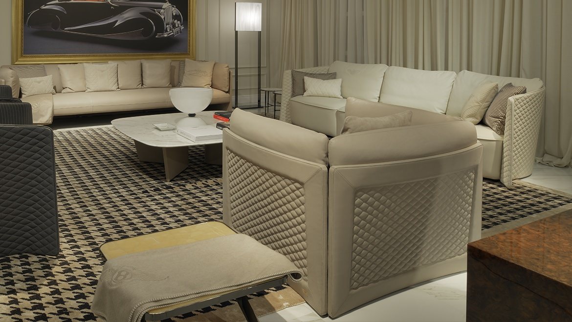 Кресло Bentley Kensington в интерьере