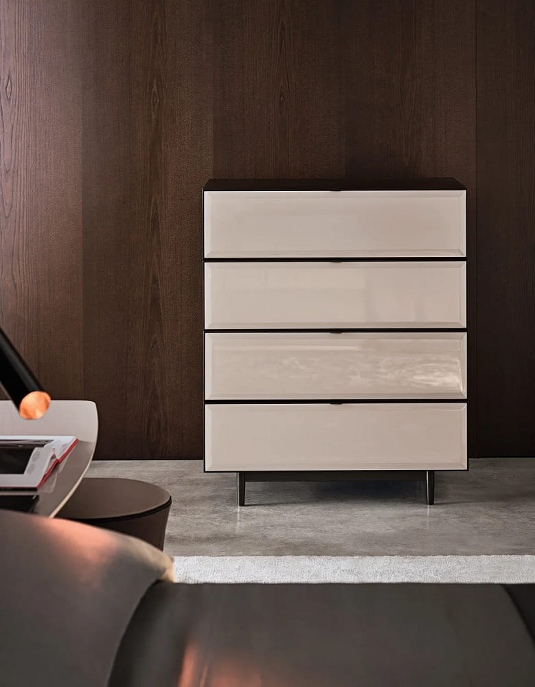 Прикроватная тумба Minotti Morrison в интерьере