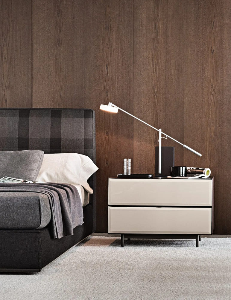 Прикроватная тумба Minotti Morrison в интерьере