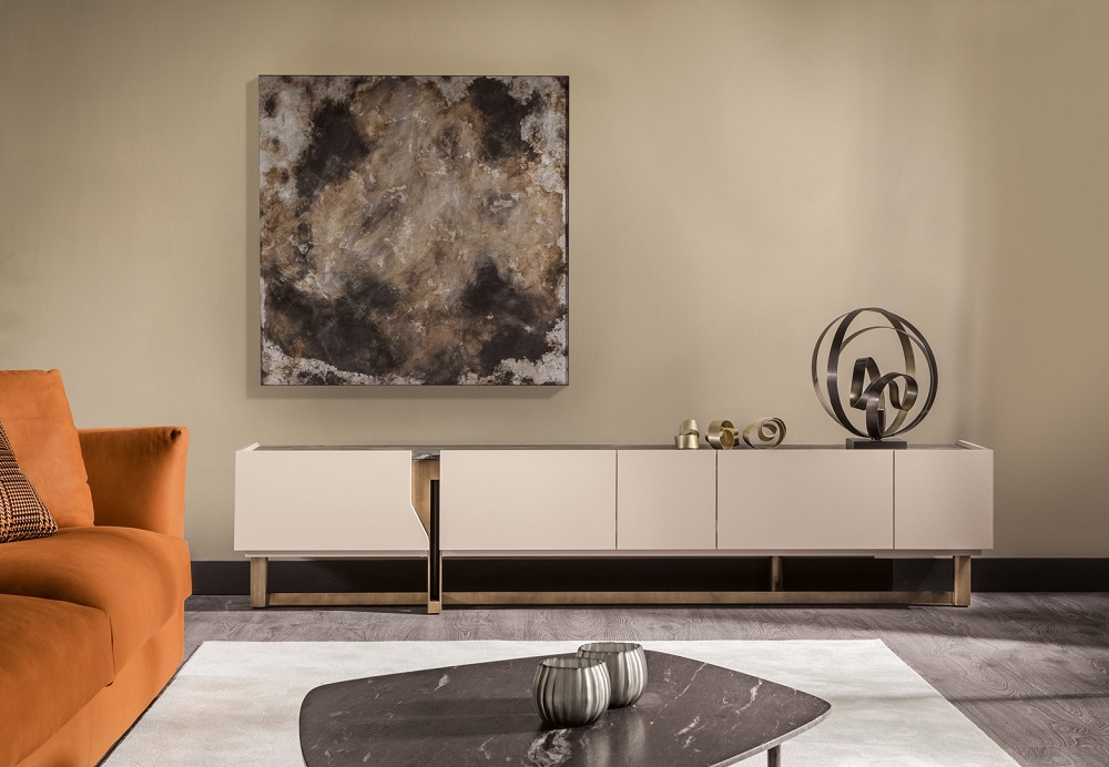 ТВ тумба Cantori Mirage в интерьере