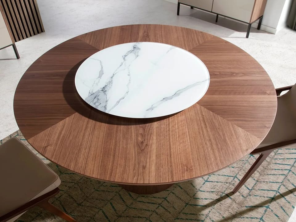 Обеденный стол Angel Cerda Lazy Susan в интерьере