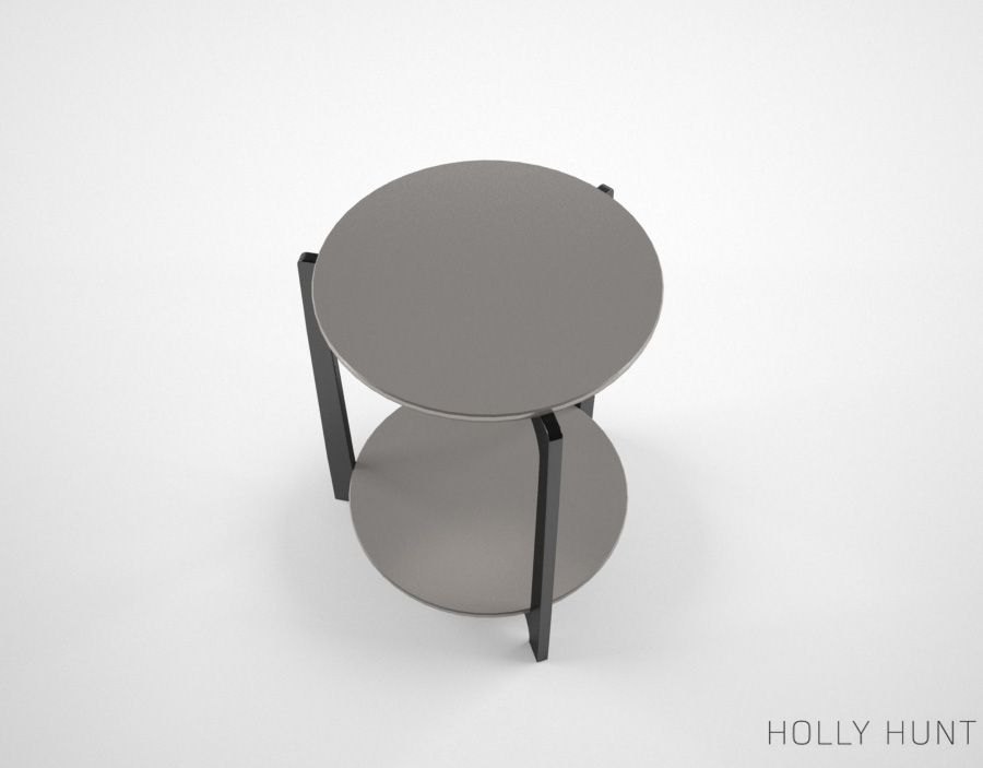 Угловой столик Holly Hunt Sofie в интерьере
