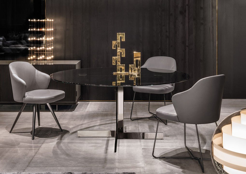 Кухонный стул Minotti Leslie в интерьере