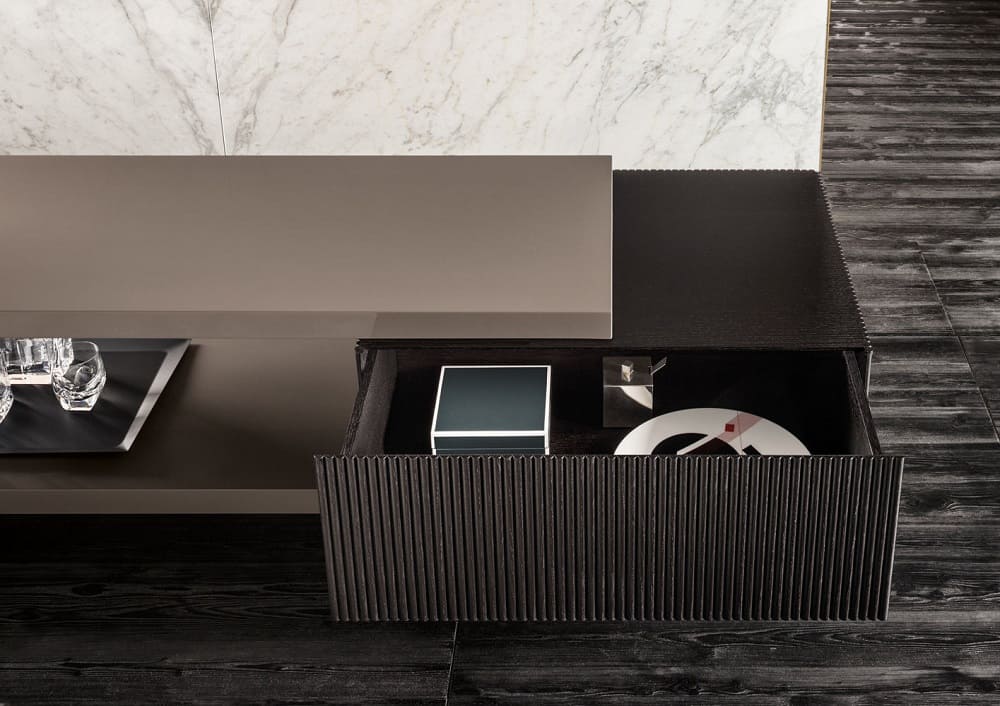 ТВ тумба Minotti Aylon в интерьере