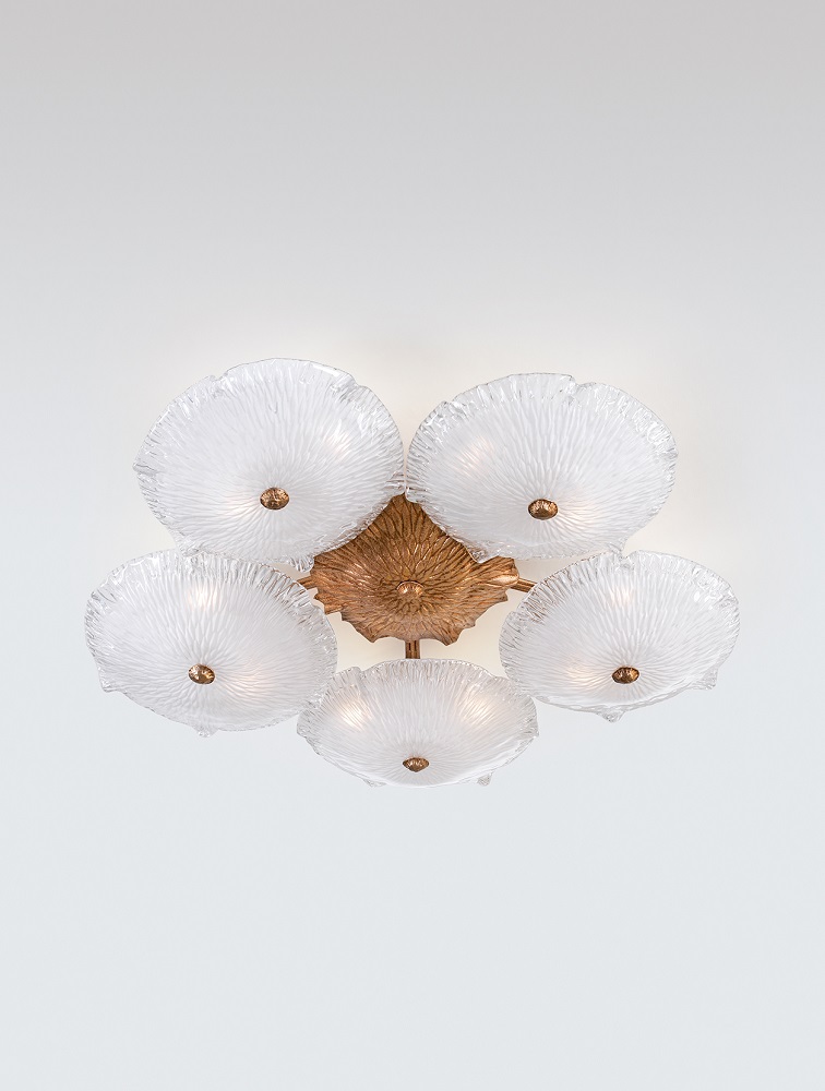 Люстра SERIP Nenufar PL318/10 в интерьере