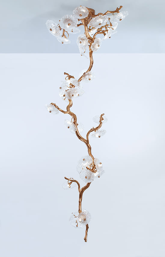 Подвесной светильник SERIP Nenufar Bonsai в интерьере