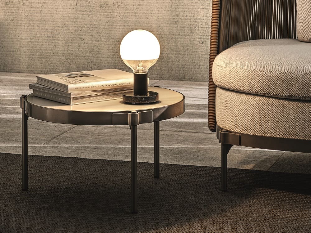 Журнальный столик Minotti Tape в интерьере