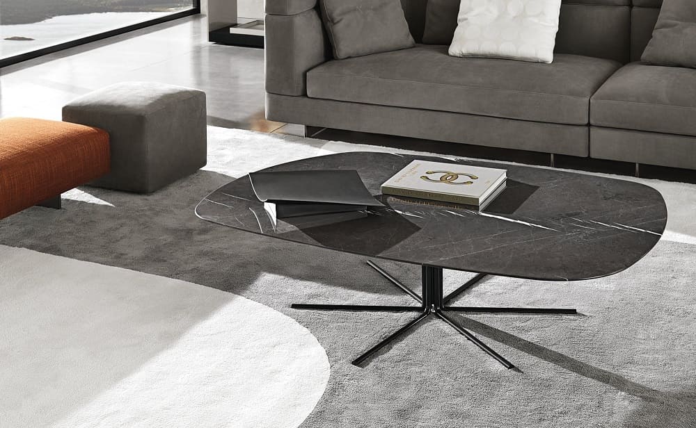 Журнальный столик Minotti Rays в интерьере