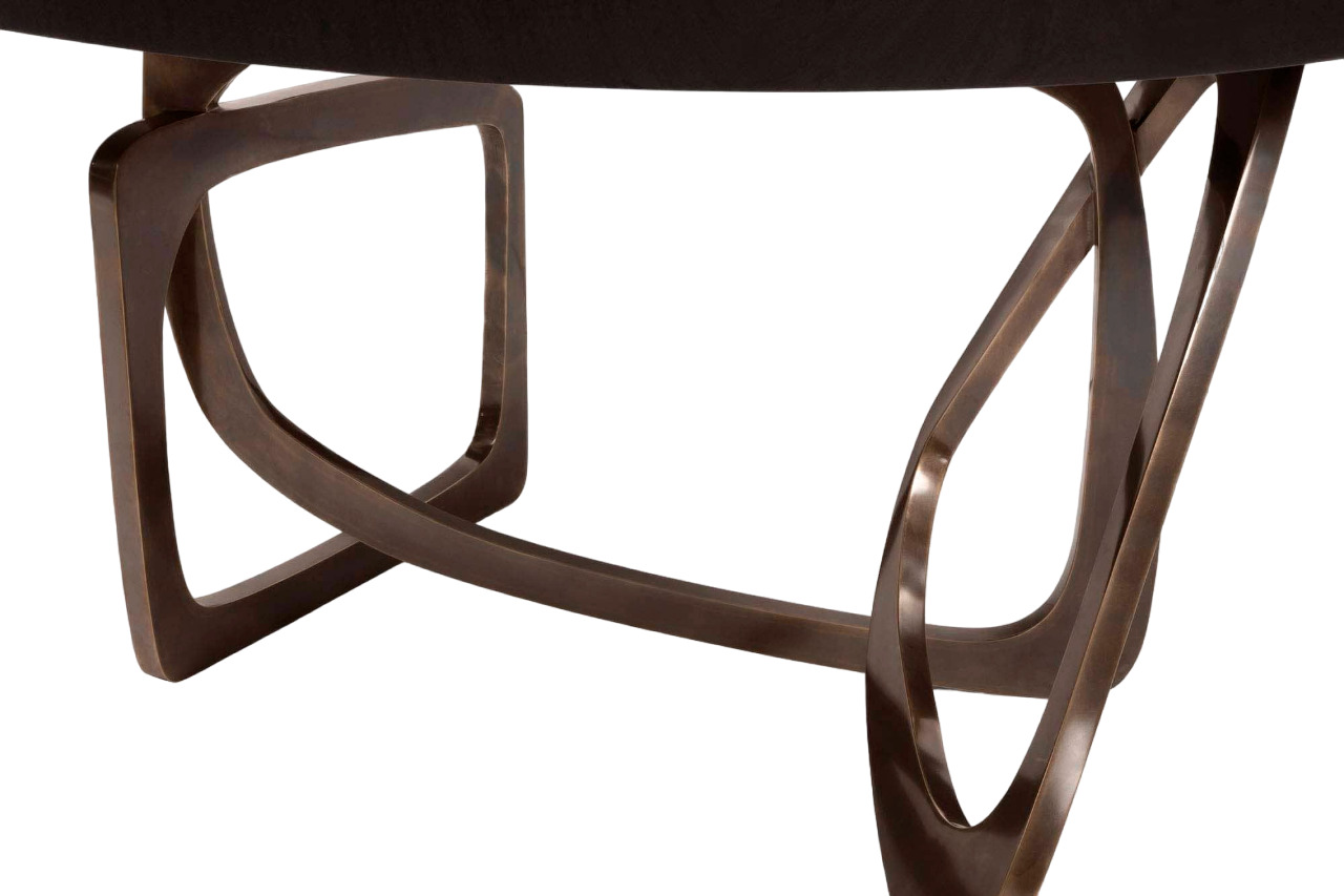Обеденный стол Hudson Furniture Round Bangle в интерьере