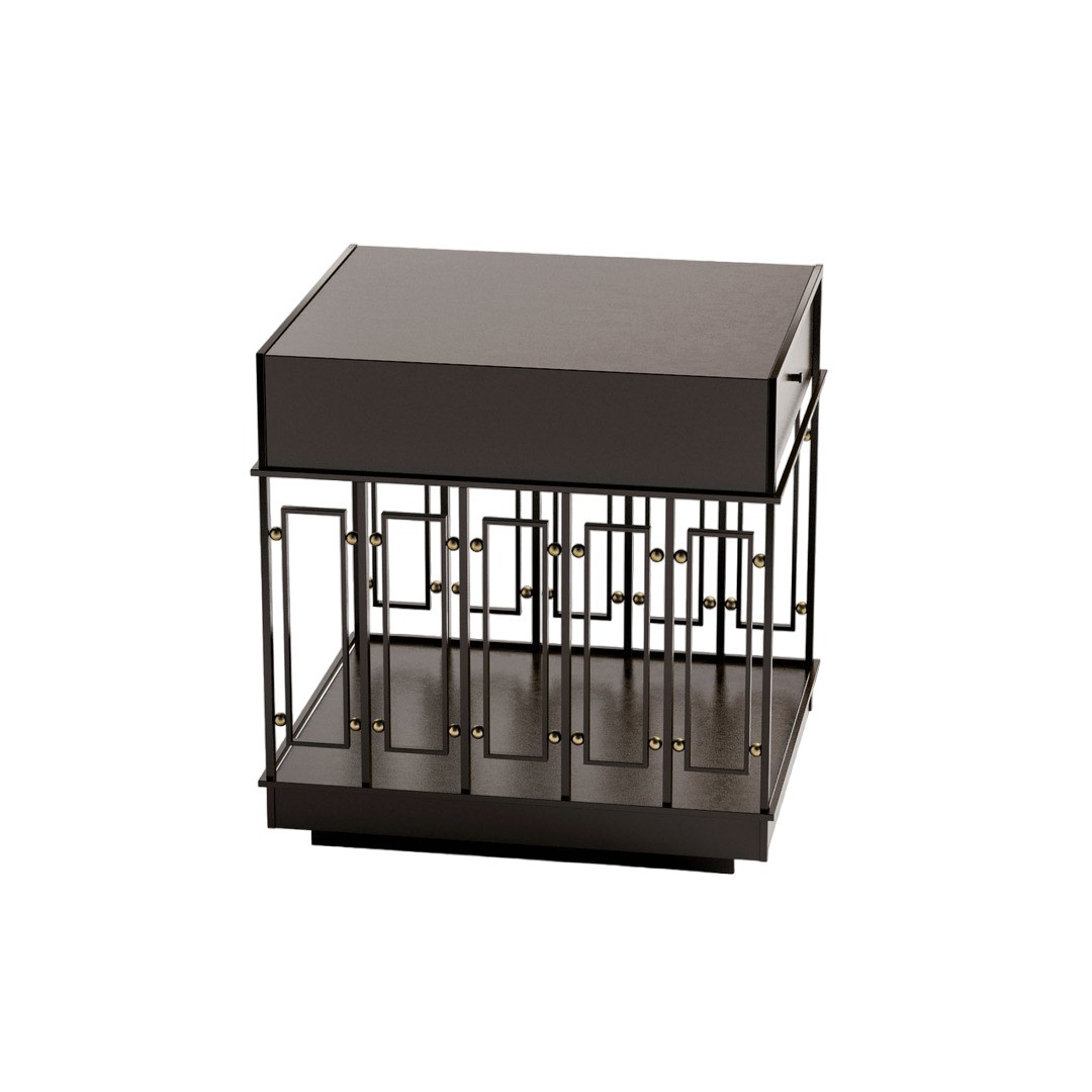 Угловой столик Caracole Box it up в интерьере