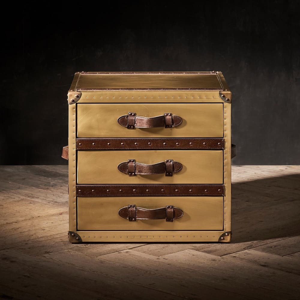 Угловой столик Timothy Oulton Stonyhurst в интерьере