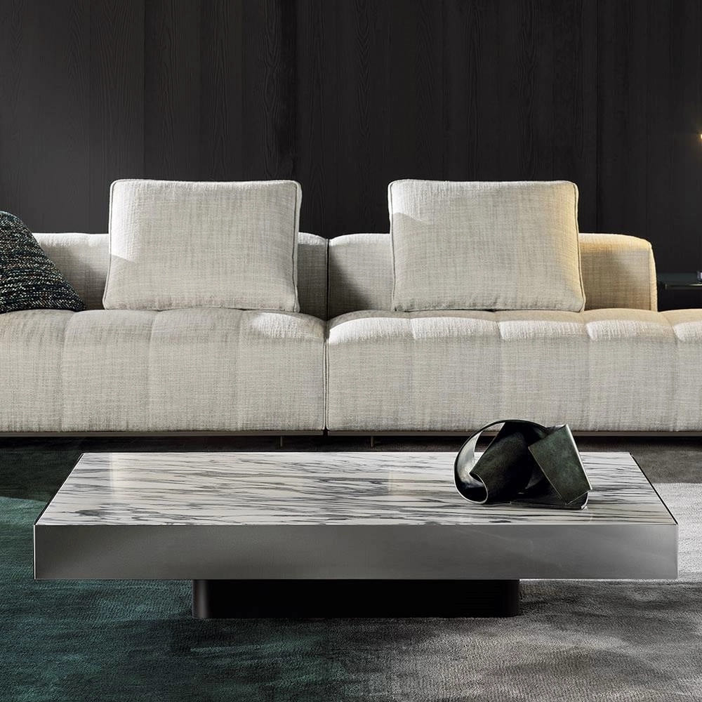 Журнальный столик Minotti Solid в интерьере