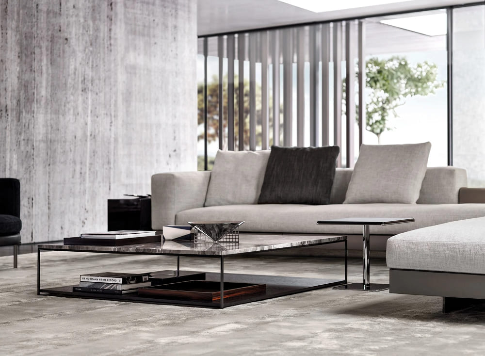 Журнальный столик Minotti Liam в интерьере