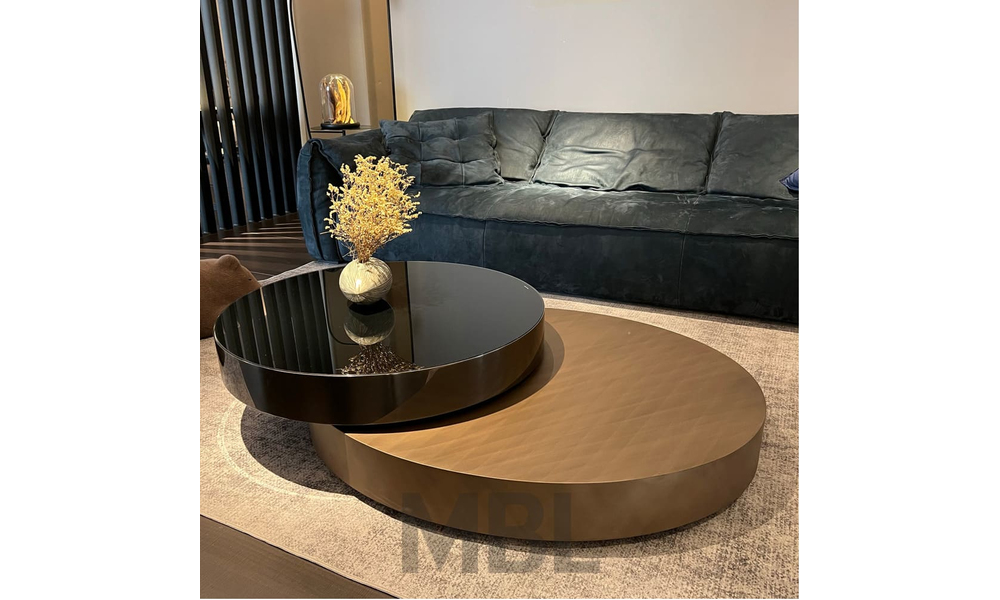 Журнальный столик Minotti, металл