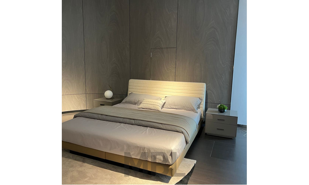 Кровать Minotti, бежевый