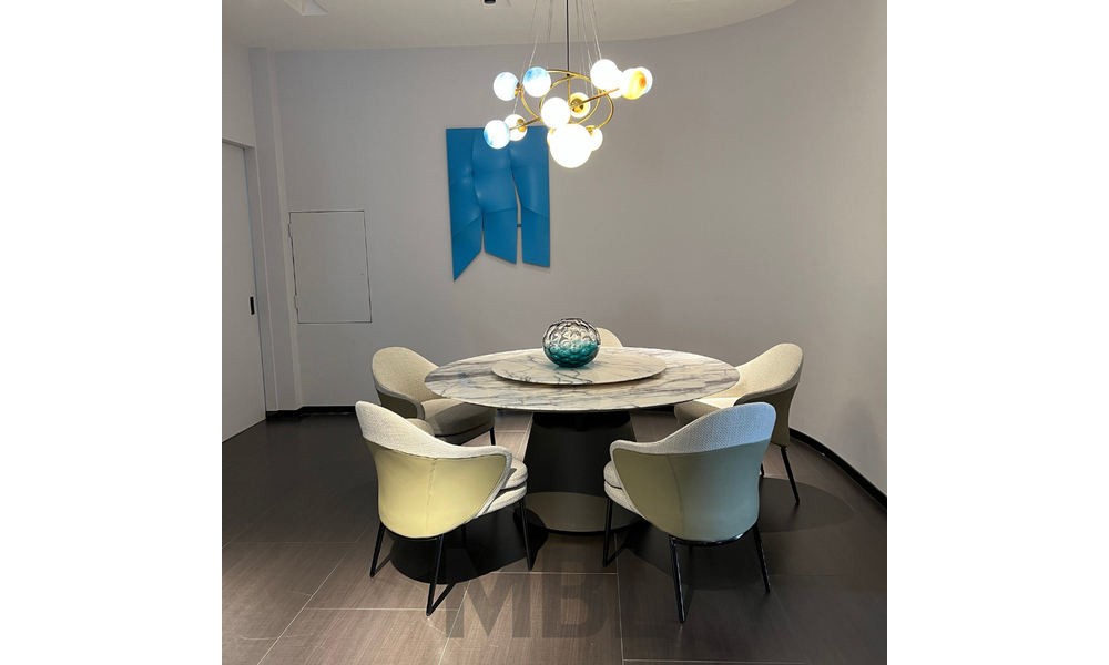 Обеденный стол Minotti, экокожа