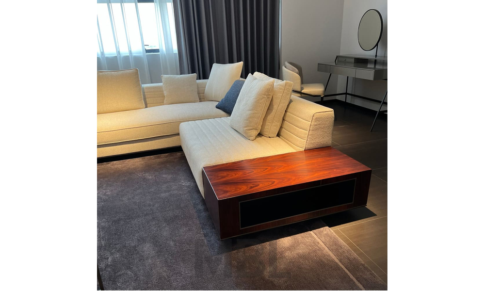 Диван Minotti 4200х2700, бежевый