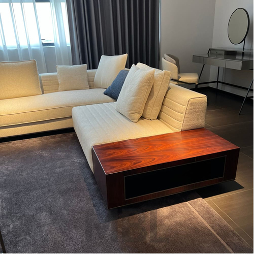 Диван Minotti 4200х2700, бежевый