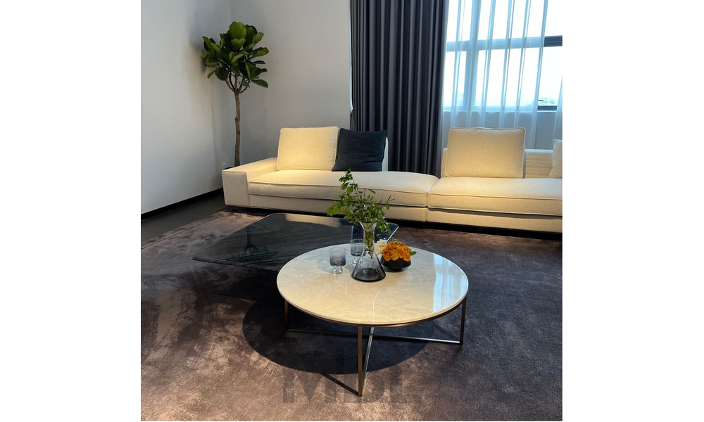 Журнальный столик Minotti, белый