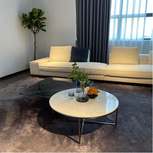 Журнальный столик Minotti, белый