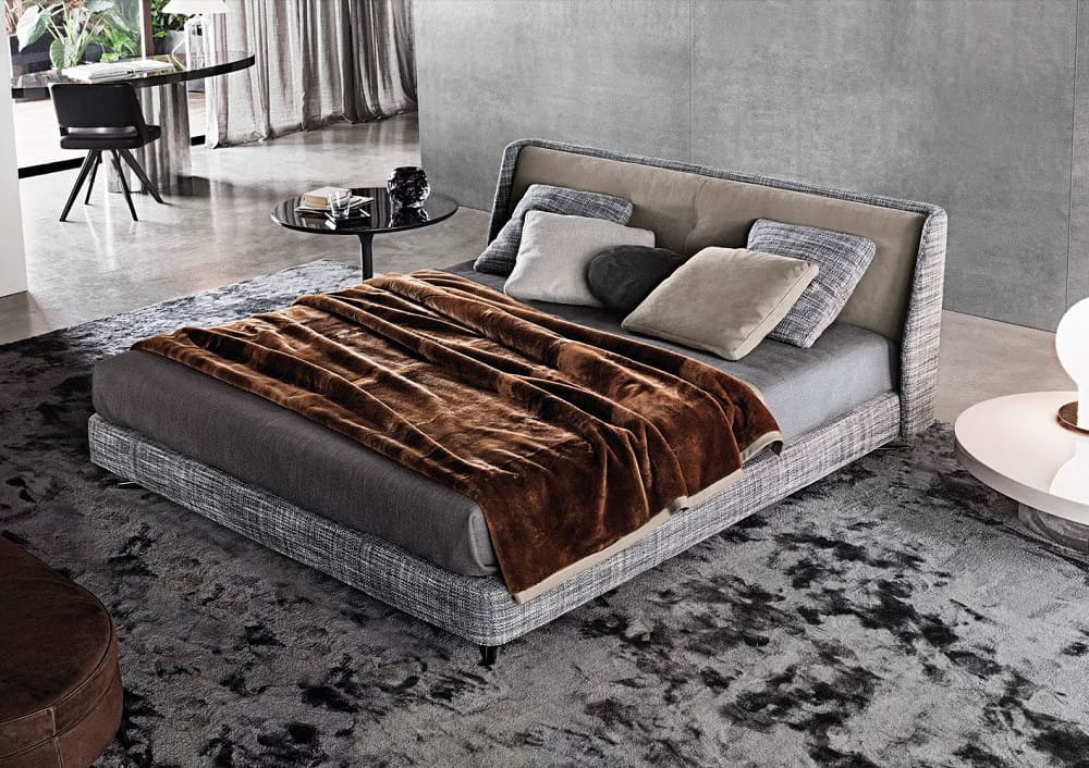 Кровать Minotti Spencer в интерьере