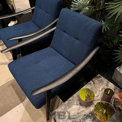 Кресло Minotti 610х630х820, синий