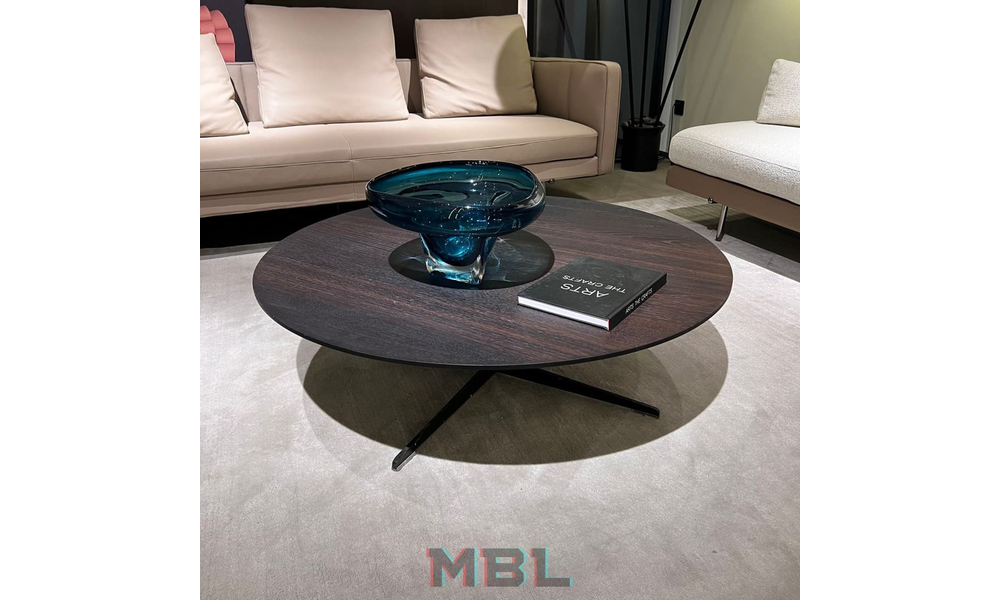 Журнальный столик Minotti, шпон