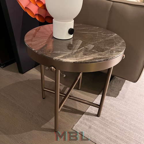 Угловой столик Minotti, коричневый