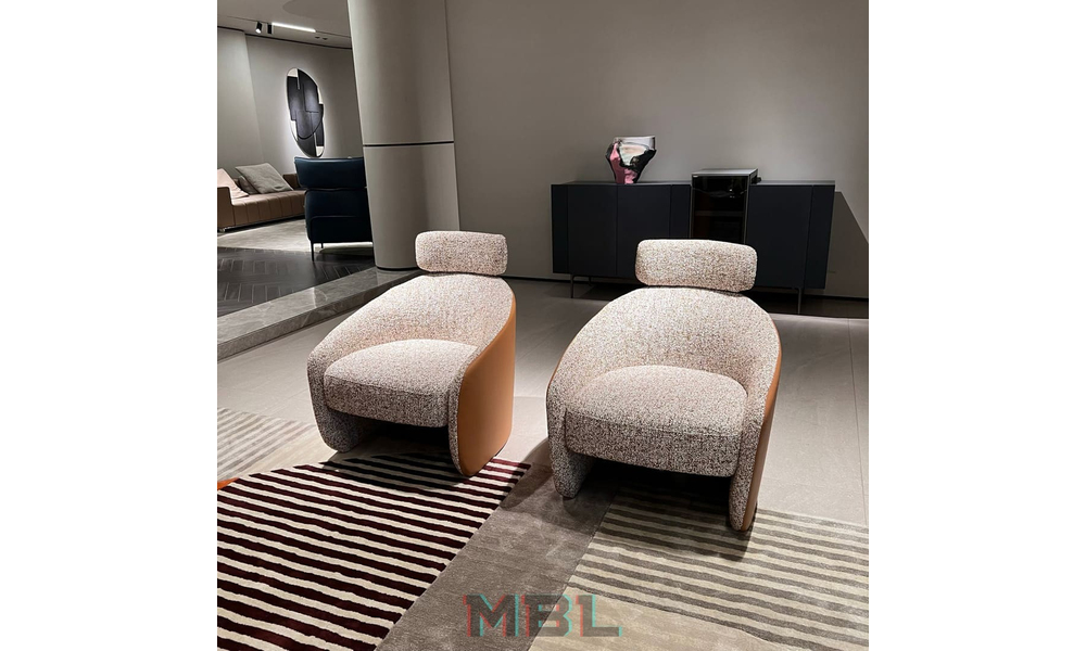 Кресло, коричневый