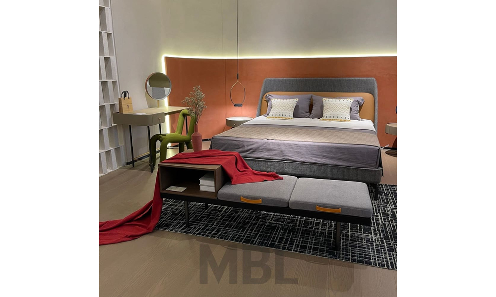 Кровать B&B Italia, ткань