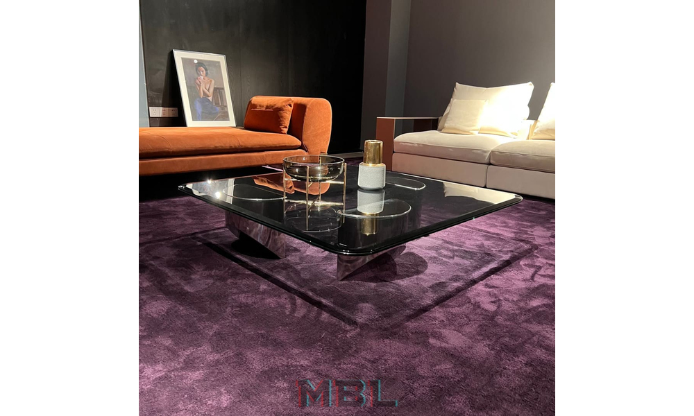 Журнальный столик Minotti, стекло
