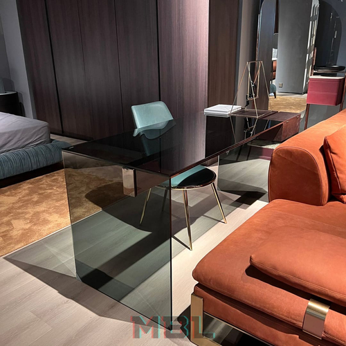 Письменный стол Minotti, стекло