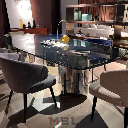 Обеденный стол Minotti 2400, черный