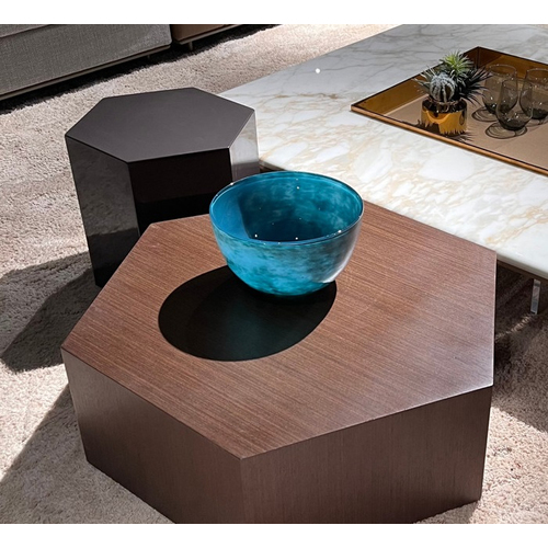 Угловой столик Minotti, черный
