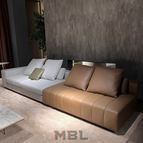 Диван Minotti, ткань, белый