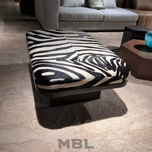 Пуф Minotti, шкура коровы