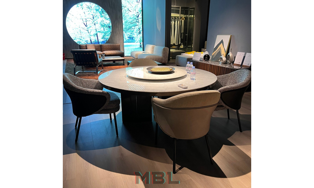 Обеденный стол Minotti, белый