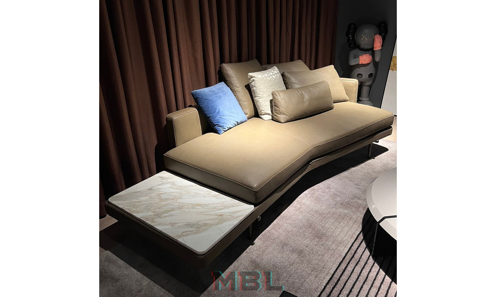 Кушетка Minotti, кожа