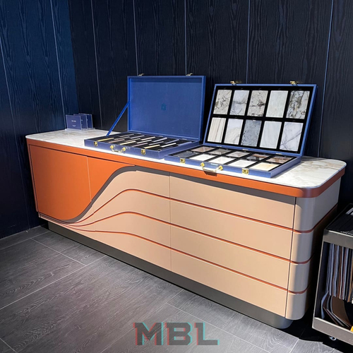 Комод Minotti, оранжевый