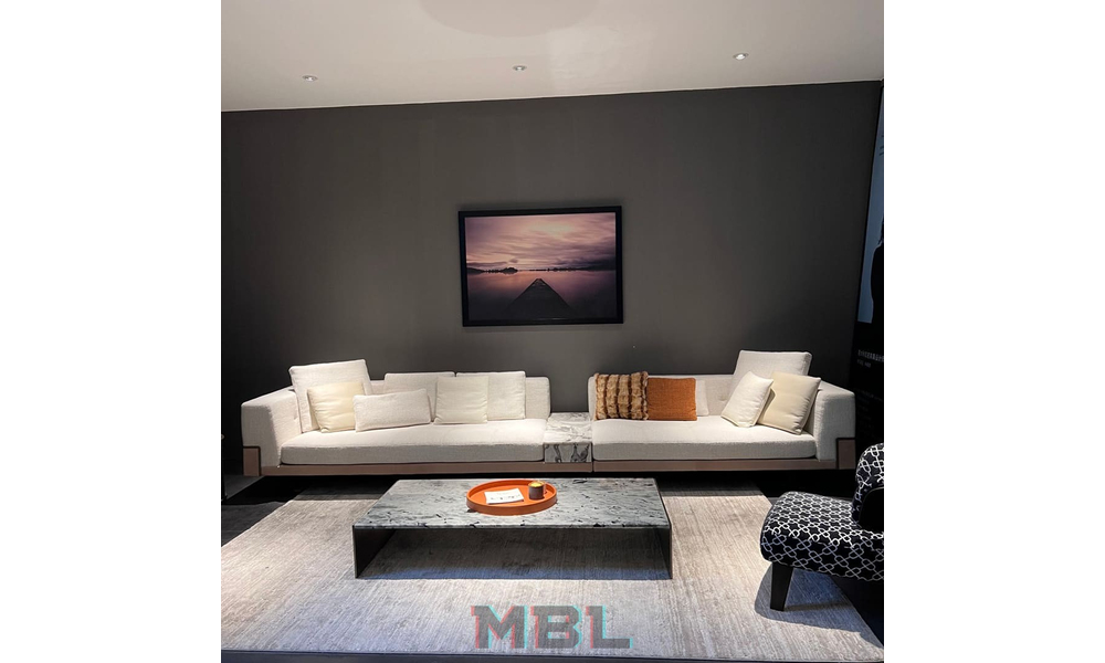 Диван Minotti, кожа