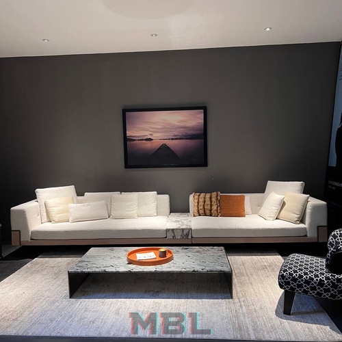 Диван Minotti, кожа