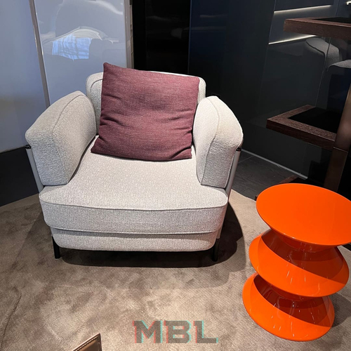 Угловой столик Minotti, оранжевый