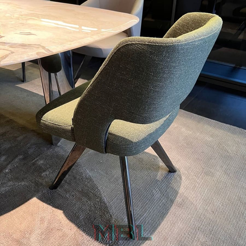 Стул Minotti, ткань, зеленый