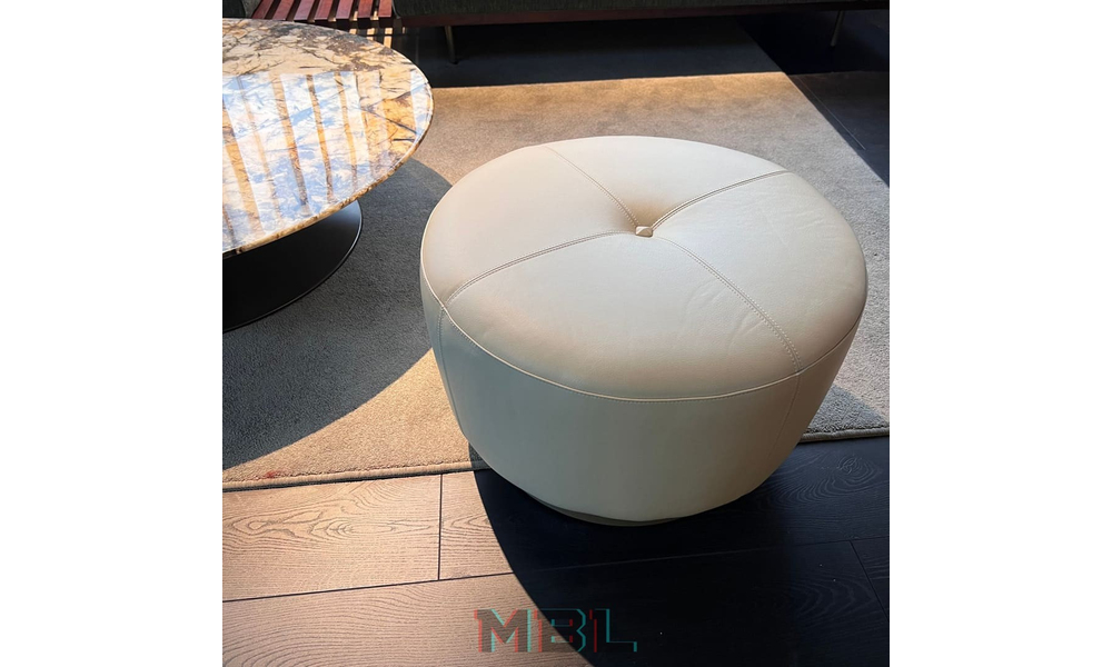 Пуф Minotti, кожа