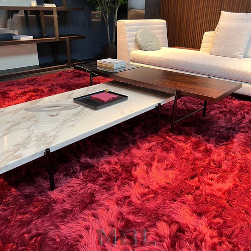 Журнальный столик Minotti, натуральное дерево