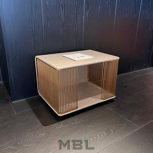 Прикроватная тумба Minotti, золотистый